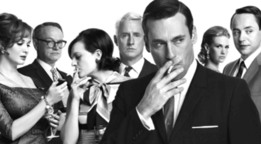 Mad Men retrata uma agência de publicidade de 1960