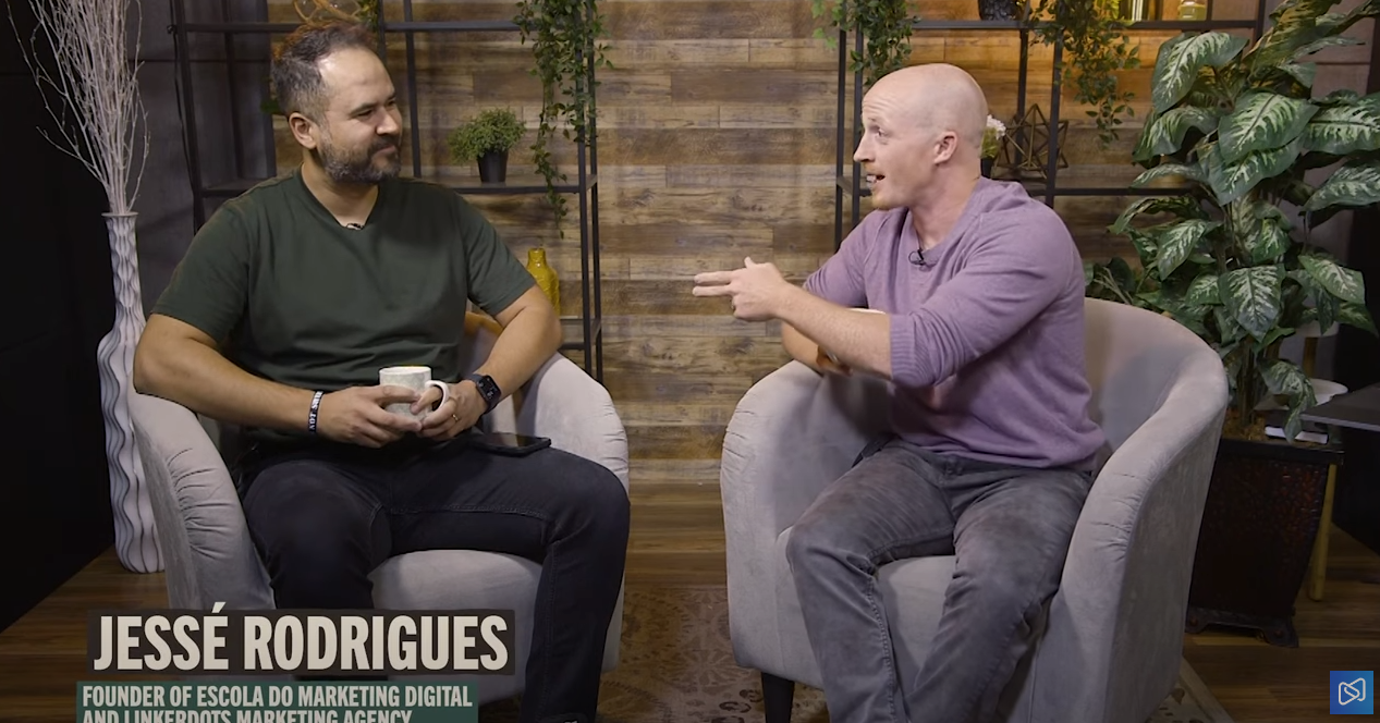 Podcast da Digistore24 com Alex Gunoe em Salt Lake City, EUA