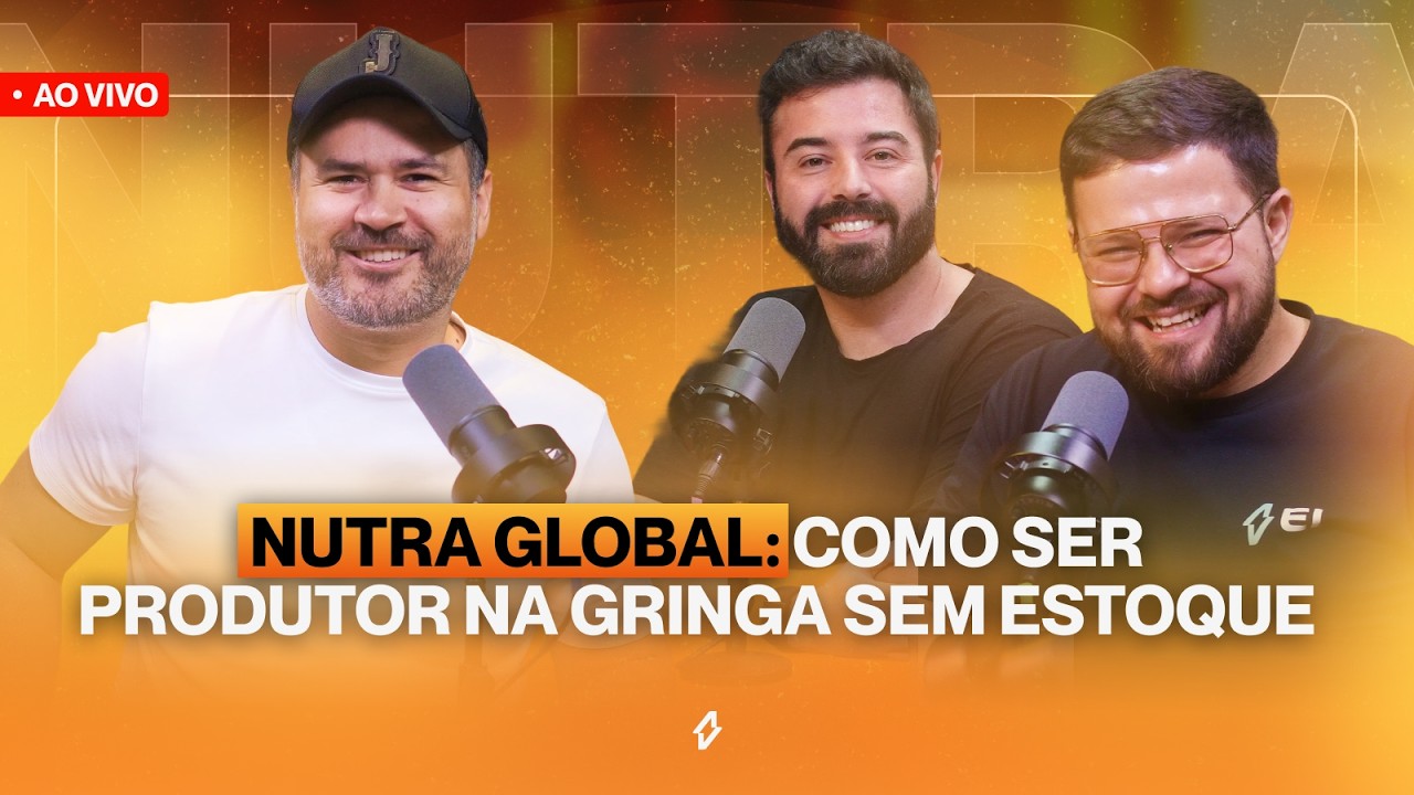 Entrevistado no podcast Papo de Escala sobre o mercado de nutra nos EUA