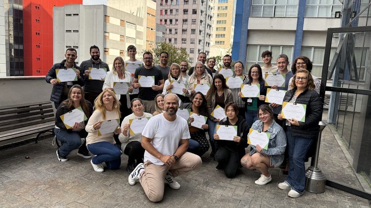 Turma presencial em São Paulo, SP